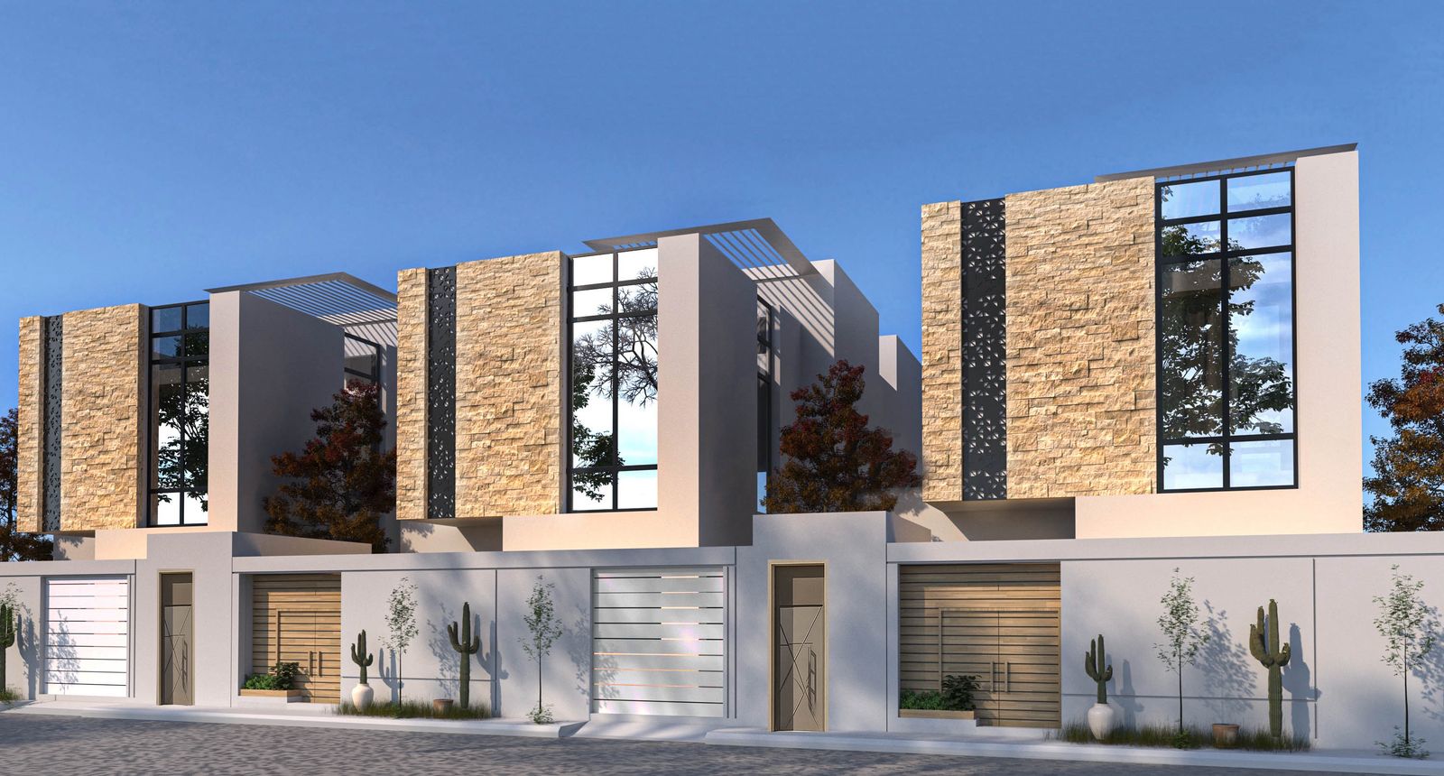 تصميم مجمع سكني – حي النرجس